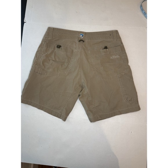 Kuhl Vintage Patina Dye Mens 32 Cargo Shorts Cotton Nylon Khaki Hiking Outdoor - Picture 5 of 10